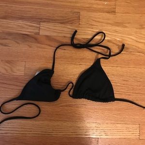 xhilaration black string bikini